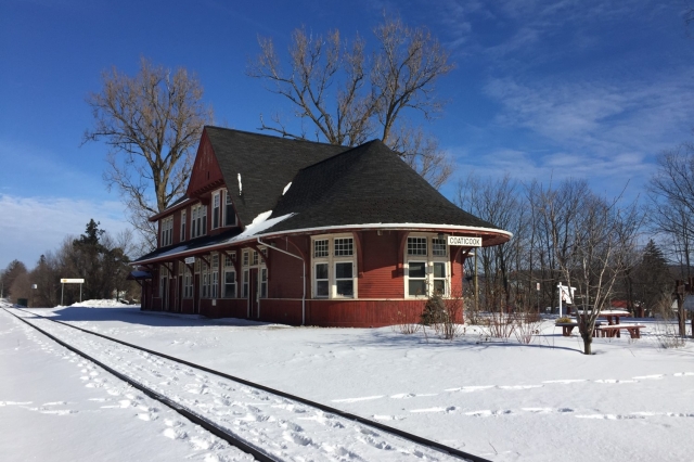 2016 Simon Tétreault Mention d&#039;honneur - La gare de Coaticook